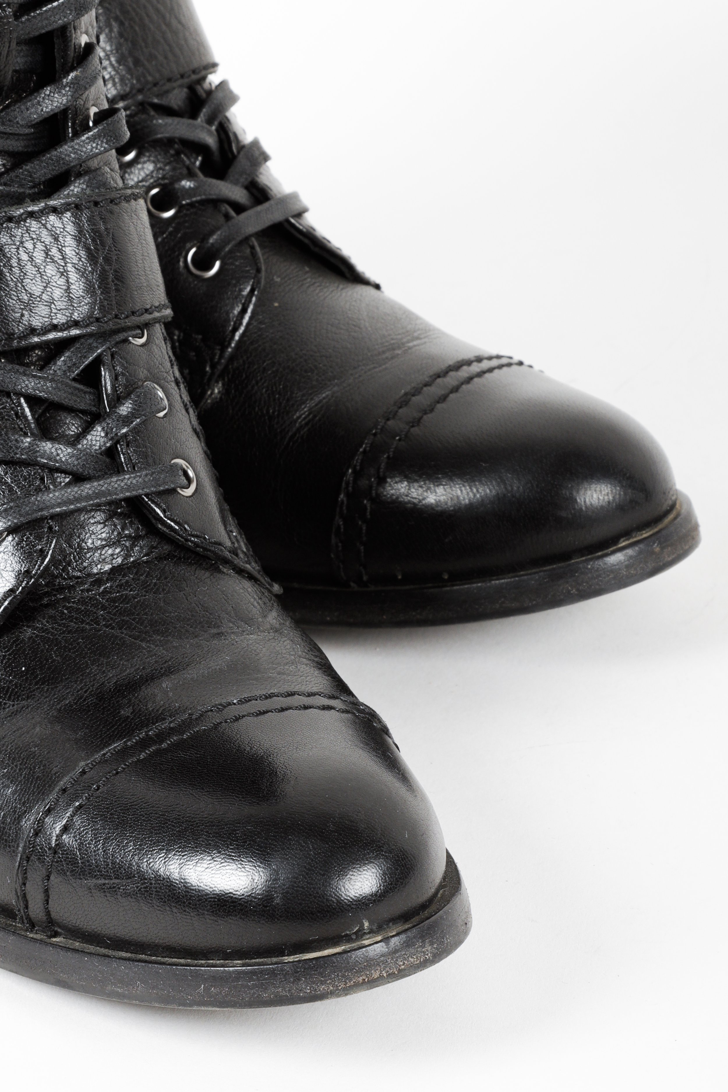 Prada buckle 2025 combat boots